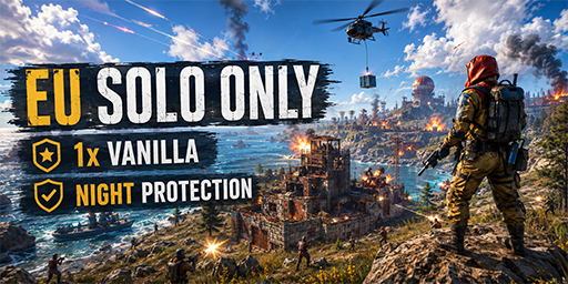[EU] SOLO ONLY | Vanilla 1x | Biweekly | Night Raid Protection